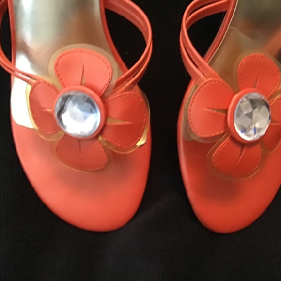 Orange sandals - Picture 3 of 4